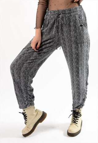 VINTAGE SUMMER PATTERNED TROUSERS.