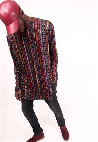 TRIBAL LONGLINE TSHIRT