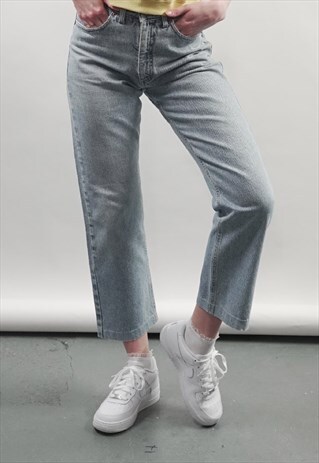 VINTAGE 80'S RAYBEST LIGHT-WASH MOM JEANS