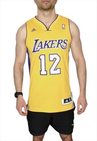 ADIDAS NBA LA LAKERS 12 DWIGHT HOWARD JERSEY SIZE SMALL