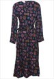 Vintage Multi-colour Dress - M