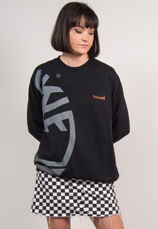 TIMBERLAND 90'S BLACK SWEATSHIRT