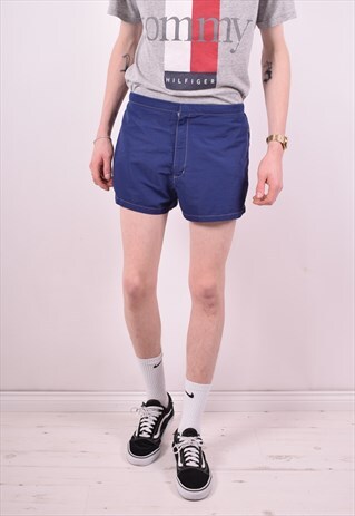 CALVIN KLEIN MENS VINTAGE SHORTS W32 BLUE 90'S