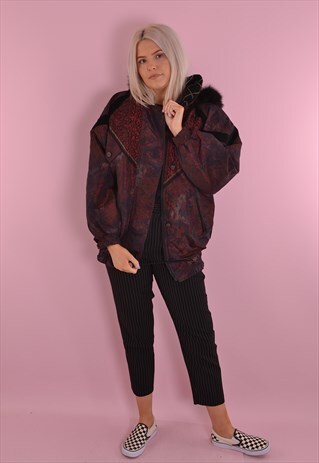 PADDED PATTERN JACKET GFJ140