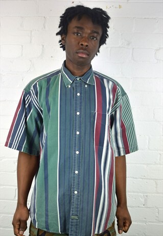 VINTAGE 90'S STRIPED SHIRT