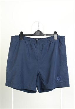 Vintage Lotto Sports Logo Shorts Navy