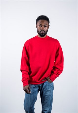 VINTAGE 1990S RED SWEATER