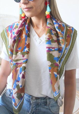 PRINT SCARF VINTAGE