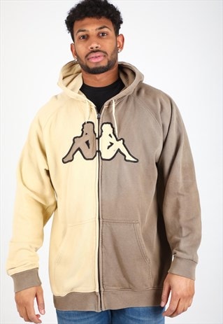 brown kappa hoodie