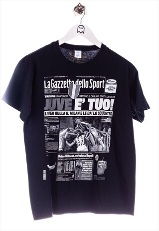 VINTAGE THE SPORTS MAGPIE T-SHIRT LA GAZZETA DELLO SPORT PR