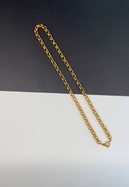 Vintage 80s Link Chain Necklace 