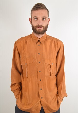 VINTAGE SILK FESTIVAL SHIRT (1316)