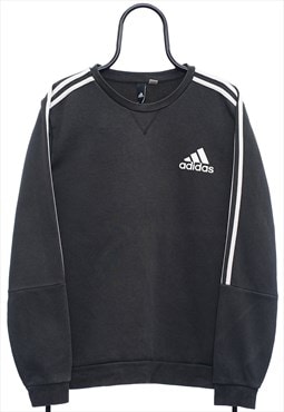 Vintage Adidas Black Sweatshirt Womens