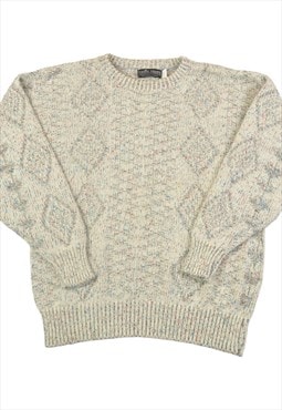 Vintage Knitwear Sweater Retro Pattern Ladies Large