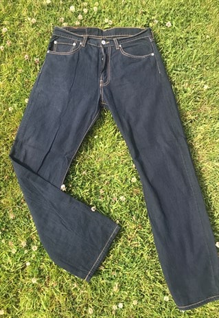 Deadstock 90's Soft Cotton Striped Levi 501 Trousers | Florrie Janes ...