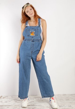 VINTAGE DISNEY DENIM DUNGAREES Z295