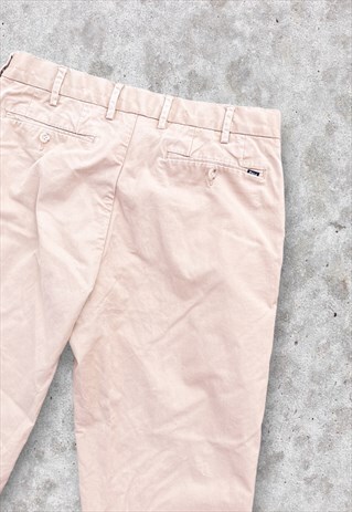 VINTAGE POLO RALPH LAUREN CHINO TROUSERS BEIGE W32 L30