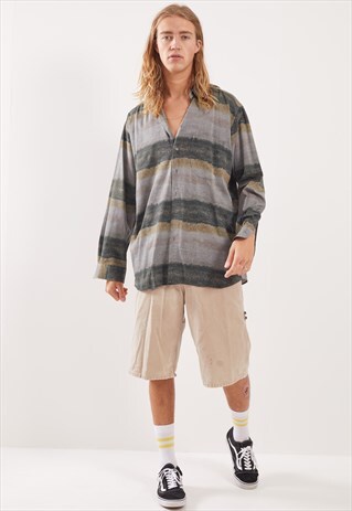 VINTAGE PATTERNED FESTIVAL LONG SLEEVE SHIRT