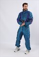VINTAGE 90'S MDC FULL SKI SUIT SNOW M 40" (7DG)