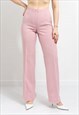 VINTAGE WOMEN'S SUIT IN SALMON PINK TWO PIECE SET