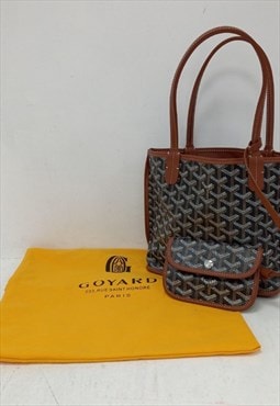 Goyard Anjou Reversible Medium Leather Tote Bag 