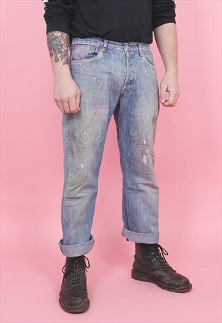 VINTAGE LEVI'S 501 GRUNGE JEANS /MJ2013