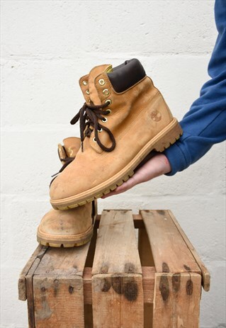 VINTAGE TIMBERLAND WORK BOOTS
