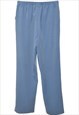 BLUE ALFRED DUNNER TROUSERS - W28