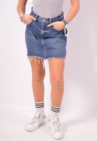 VINTAGE LEVI'S DENIM SKIRT BLUE