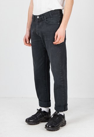 VINTAGE BLACK ARMANI DENIM JEANS
