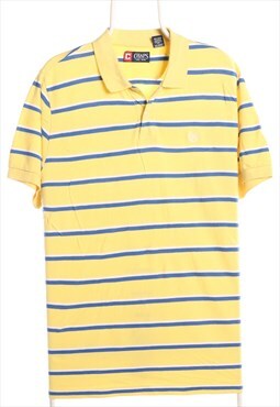 Vintage 90's Chaps Ralph Lauren Polo Shirt Striped Short Sle