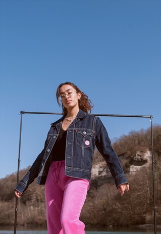 VINTAGE UNISEX LEVI'S DENIM JACKET (REF/750)
