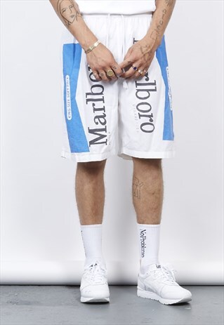 VINTAGE EARLY 90'S MARLBORO PRINT SHORTS