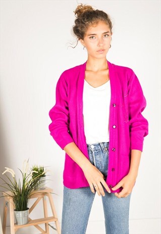 LAST UNIT SALE / VINTAGE 80S CASUAL KNIT CARDIGAN