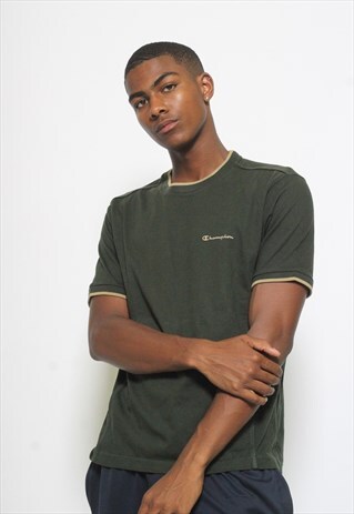 VINTAGE CHAMPION SPELL OUT T-SHIRT