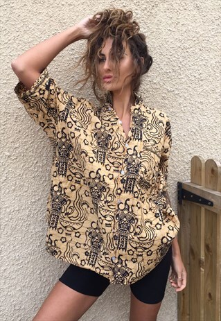 OVERSIZED RETRO 90S 80S VINTAGE UNISEX FESTIVAL SHIRT