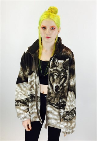 TEDDY BEAR FLEECE WOLF JACKET