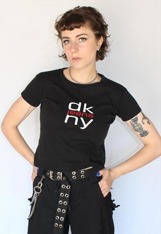90S VTG DKNY JEANS TEE SHIRT