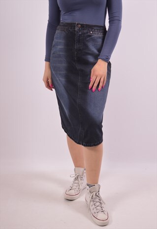 VINTAGE LEVI'S DENIM SKIRT BLUE
