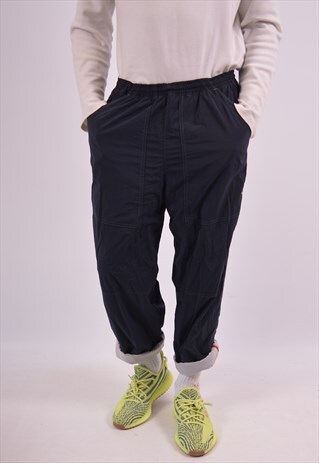 90'S DIADORA TRACKSUIT TROUSERS NAVY BLUE