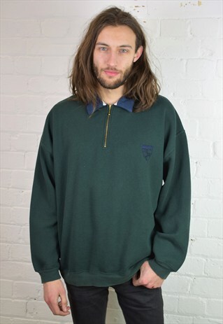 VINTAGE 90'S 1/4 ZIP SWEATSHIRT