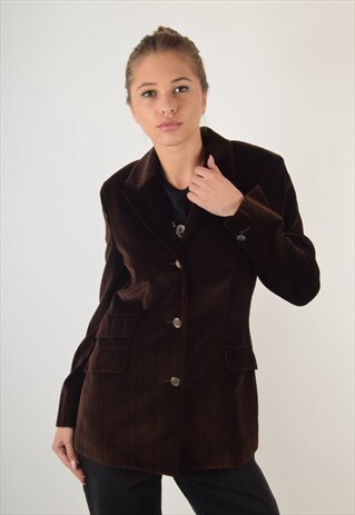 VERSACE JEANS COUTURE VELVET BLAZER MADE IN ITALY (2838)