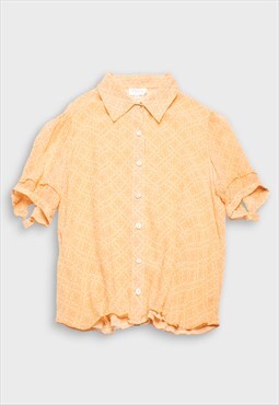 Vintage orange short sleeves shirt