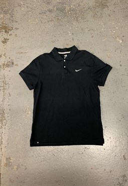 Nike Polo Shirt Short Sleeve Top Embroidered Logo