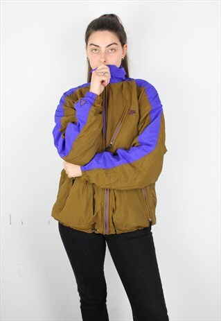 NIKE BROWN PURPLE JACKET