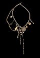90'S MAWI OF LONDON LADIES VINTAGE NECKLACE MULTI CHARM 