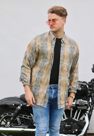 JHANE BARNES JAPANESE WOVEN FABRIC RIPPLE EFFECT SHIRT