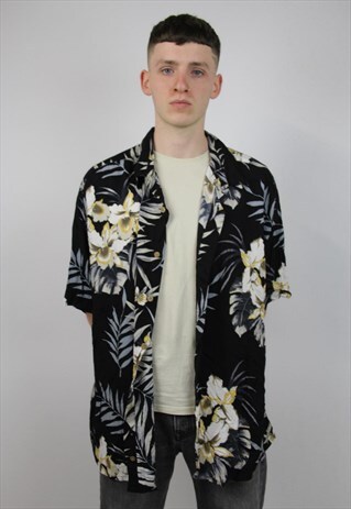 VINTAGE 90'S FLORAL PATTERNED SHIRT