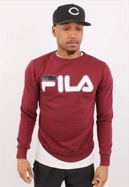 Vintage Fila Burgundy Sweatshirt