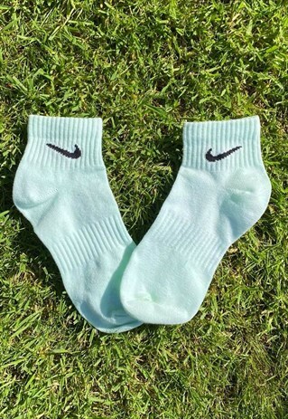PASTEL MINT NIKE ANKLE SOCKS